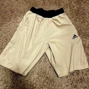 Gold/Yellow Adidas Running/Gym Shorts